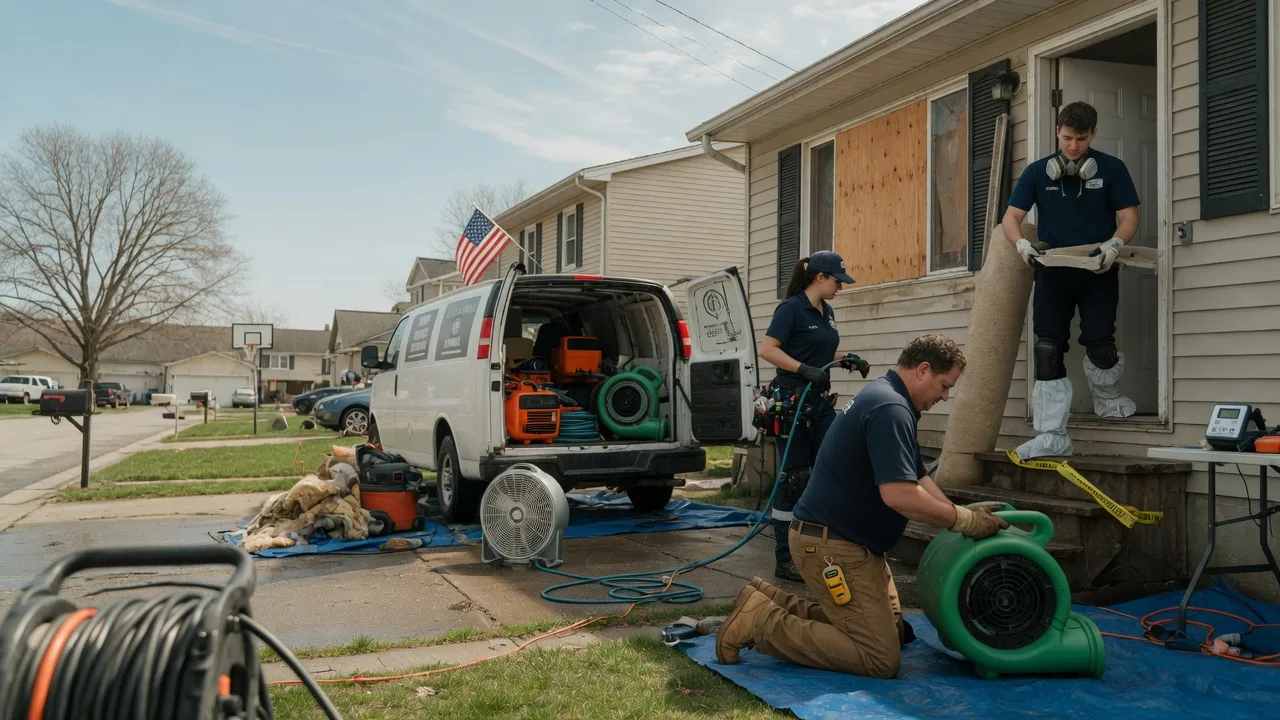 Water Damage Restoration in Wishek, ND near me